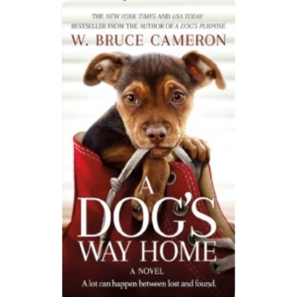 A Dog's Way Home Movie Tie-In: A Novel Paperback Book by W. Bruce Cameron